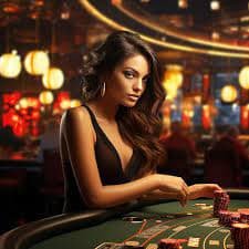 Joker Gaming live dealer blackjack table interface on toto77 login